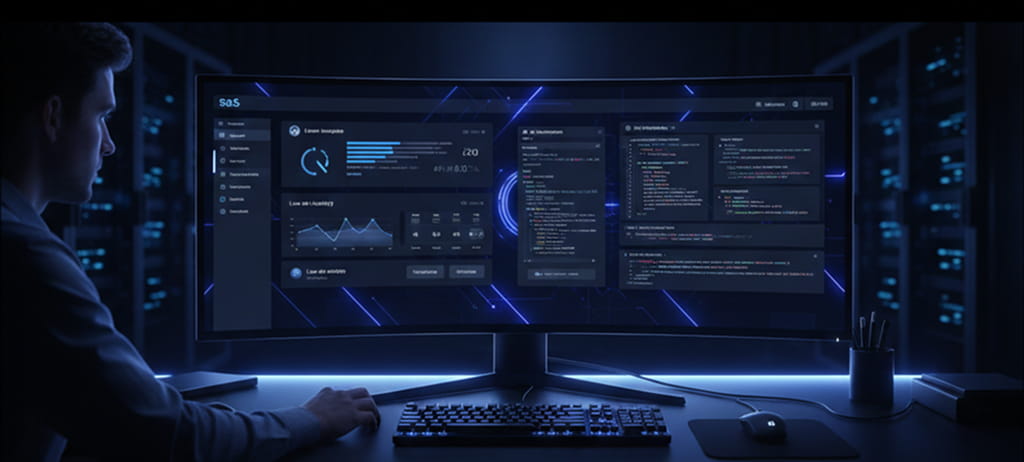 Ajax programmer developing high-performance asynchronous web applications