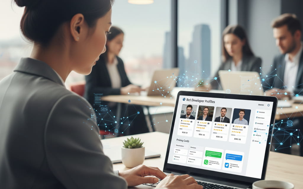 Hiring JavaScript developers online through freelance platforms