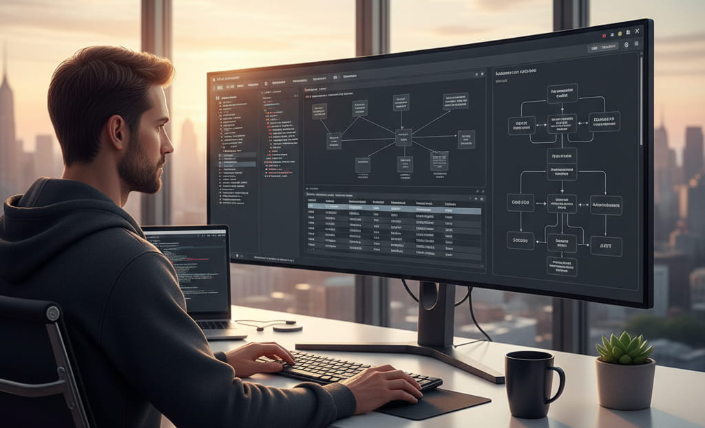 API developer building backend systems and integrations