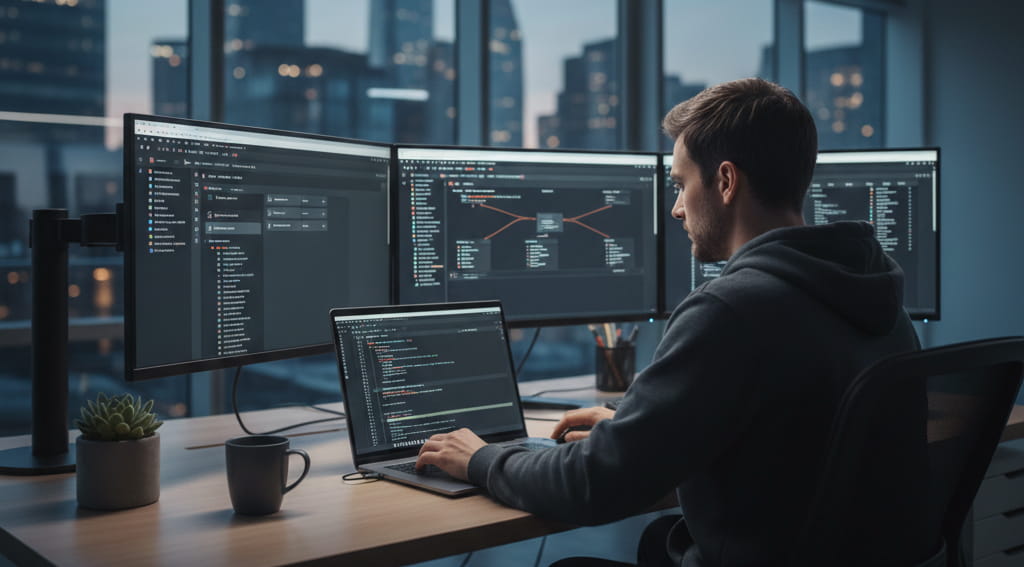 Python Flask developer working on backend API architecture