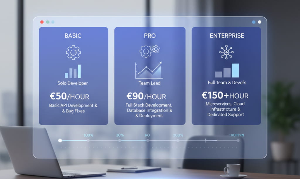 Python Flask developer pricing and hiring cost comparison
