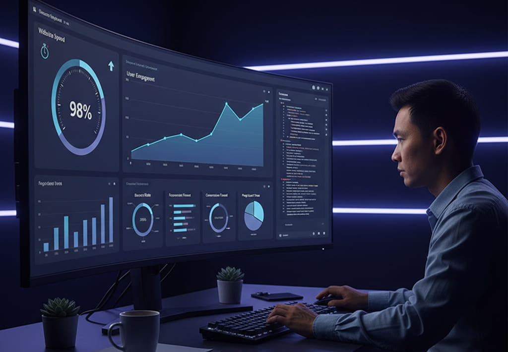 React expert improving website performance and user experience