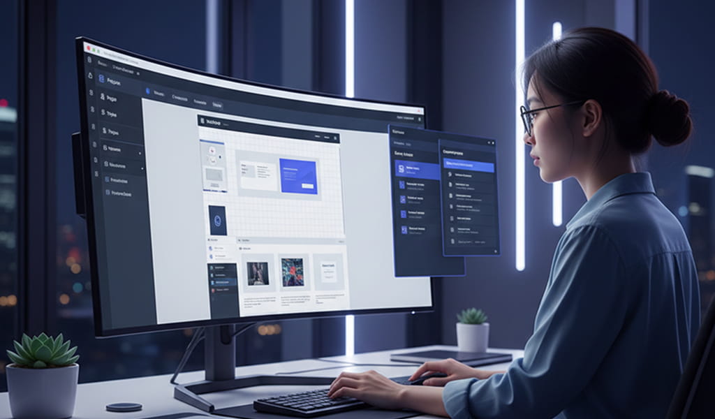 Webflow expert optimizing website performance and user experience